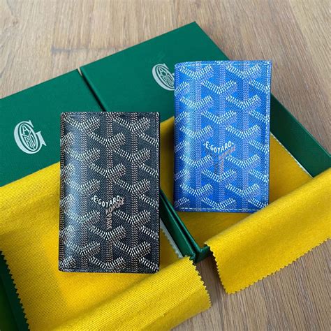 goyard st pierre retail price|goyard card holder retail price.